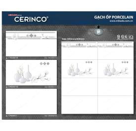 Gạch đá Porcelain 30cmx60cm trắng trắng vân khói PN TTN CTN 36011