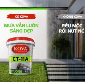Sơn chống thấm tường KOVA CT - 11A plus