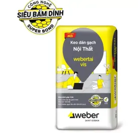 Keo dán gạch WEBER TaiVis - TaiFix - TaiGres - TaiFlex