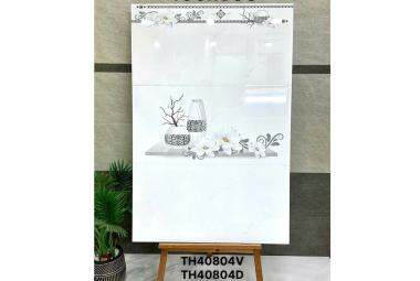 Gạch đá Porcelain 40cmx80cm trăng vân xám PN HP TH 40804